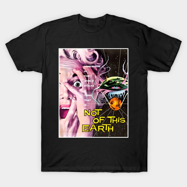 Not of This Earth (1957) T-Shirt by Scum & Villainy